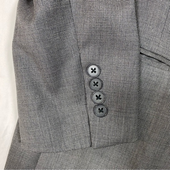 Murano Wool Jacket Blazer Gray Made in Italy 42R 3 button Closure Sports… - Picture 4 of 16